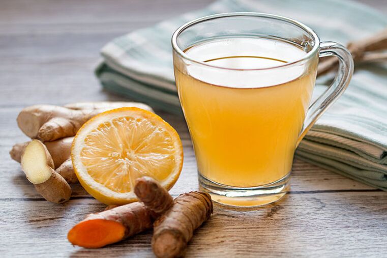 Ginger tea - a healing drink that increases potency in a man's diet